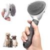 Pet Dog Brush Cat Comb Self Cleaning Pet Hair Remover Brush For Dogs Cats Grooming Tools Pets Dematting Comb Dogs Accessories