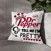Модная наволочка для подушки с принтом напитка D-Dr P-PepperS для декора дивана, автомобиля, офиса, комнаты. Декоративные наволочки и чехлы
