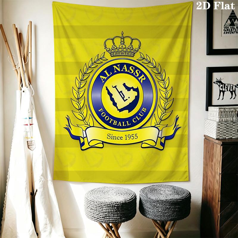 Al-Nassr Pattern Home Decor Tapestry, Wall Hanging, Decorative RV Wall Cloth.DGT0925079