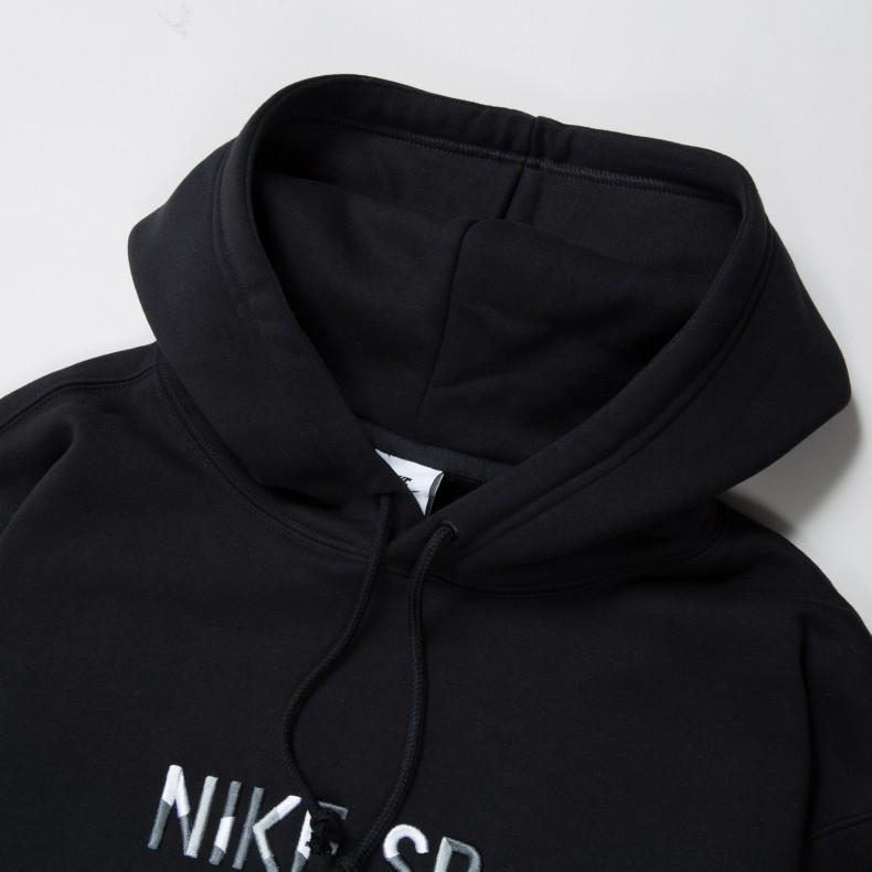 Nike Sweatshirts Men's Black Hooded Moderate Regular DH4683-010