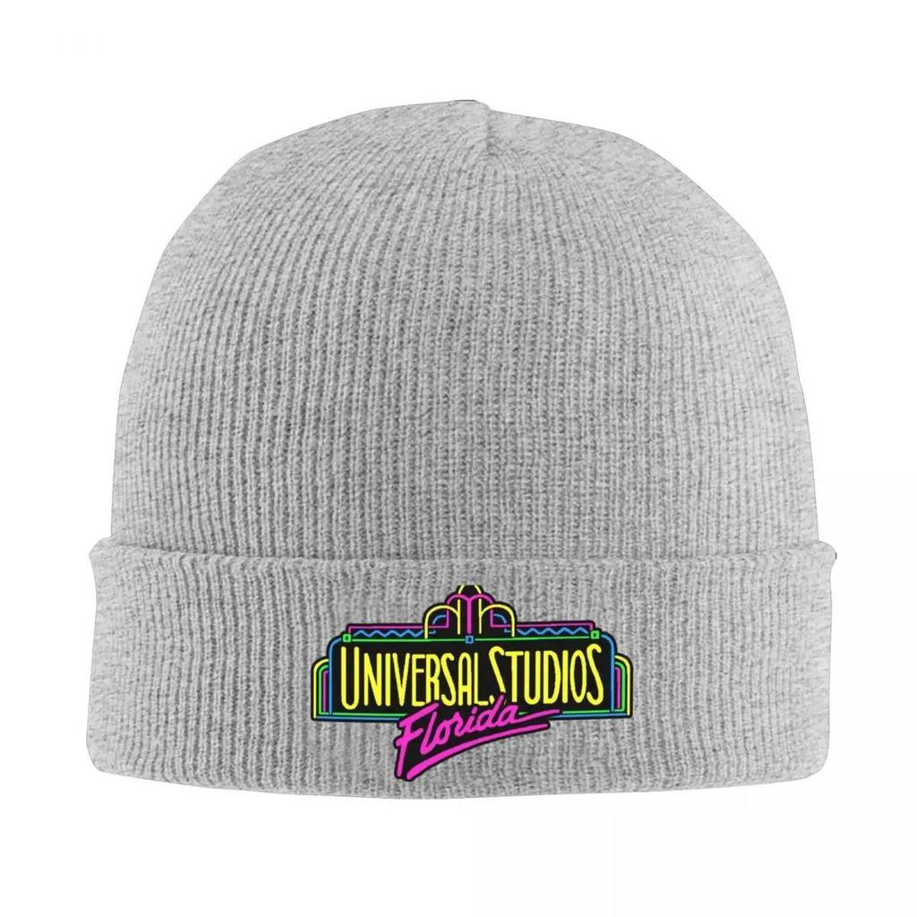 Universal Studios Florida V2 Теплая вязаная шапка Хип-хоп шапка-бини Осень Зима Уличные шапки-бини для унисекс взрослых