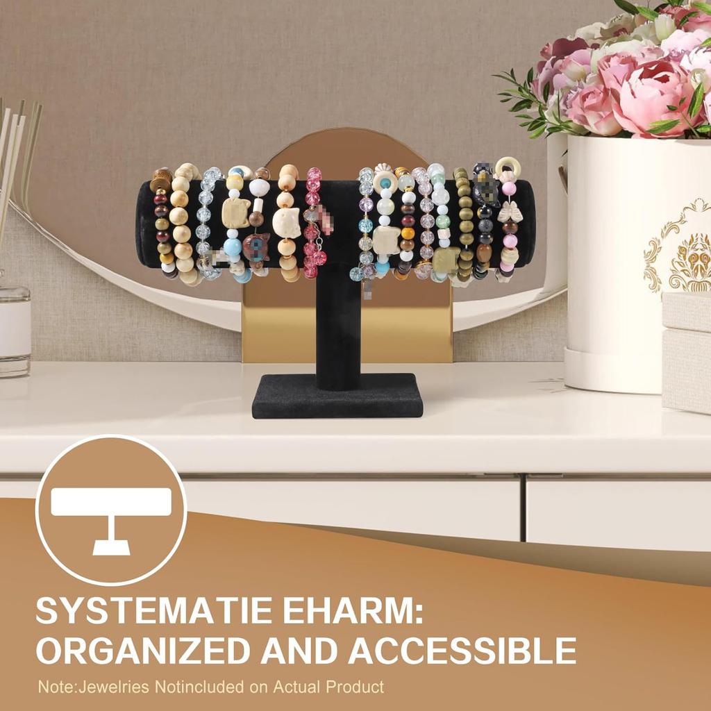Jewelry Chain Hair Band Watch Necklace Bracelet Display Stand Bracelet Necklace Storage Stand Retail Organization Organizer