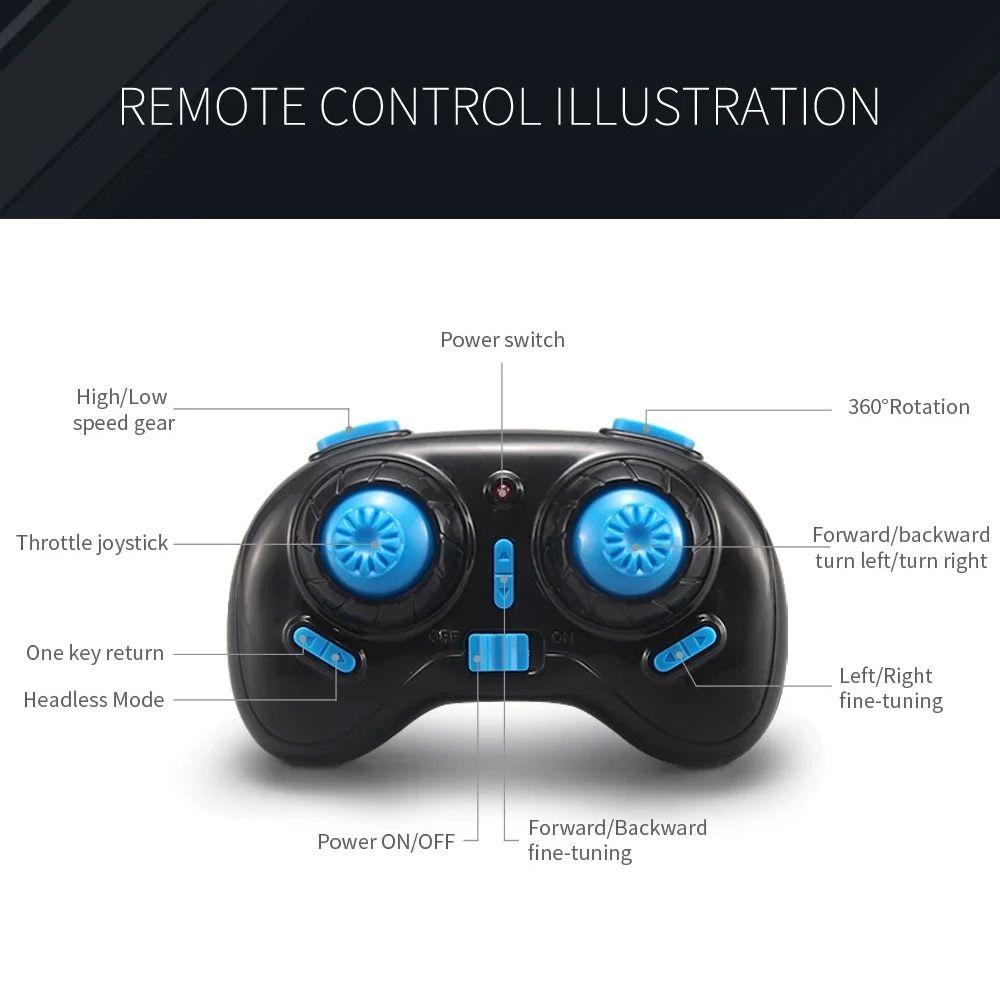 360° Flip Remote Control Quadcopter Four-axis 6-Axis Headless Mode Helicopter Boys Toys