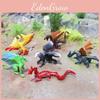 Dinosaur Mini Creature Figures Model Toy Set With Realistic Design For Play Kids