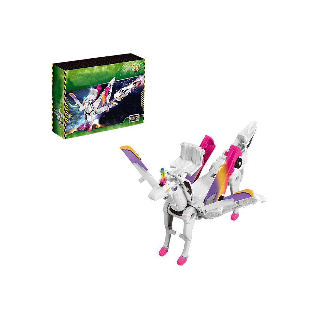 Flying Fly Horse Kabao Car Two Cars Collision Transformation Combination Transformation Boy Toy