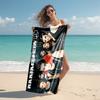 Till Lindemann, lead singer of the German heavy metal rock band Rammstein, outdoor camping vacation swimming beach scarf decorative blanket F8