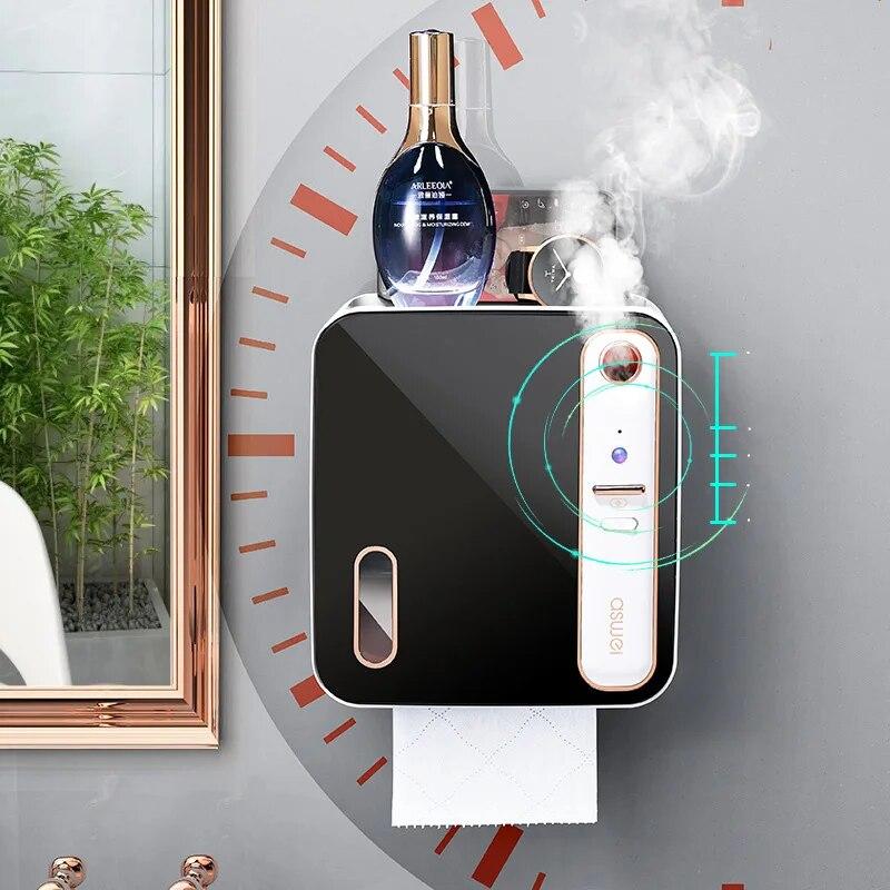 Умная полка для хранения коробок для салфеток, туалетная бумага, рулон туалетной бумаги, бумажная коробка без перфорации, держатель для бумажных полотенец, держатель для туалетной бумаги