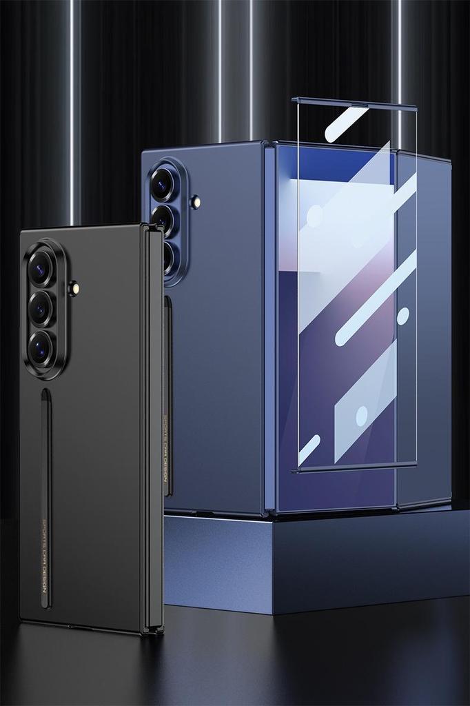 Ультратонкий чехол Samsung Galaxy Z Trifold с держателем для стилуса и защитной пленкой для экрана
