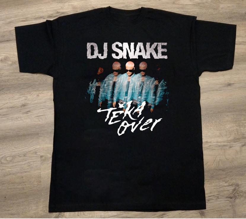 Trend DJ Snake Black cotton Shirt Full size S5XL Unisex T163 Unisex T-Shirt