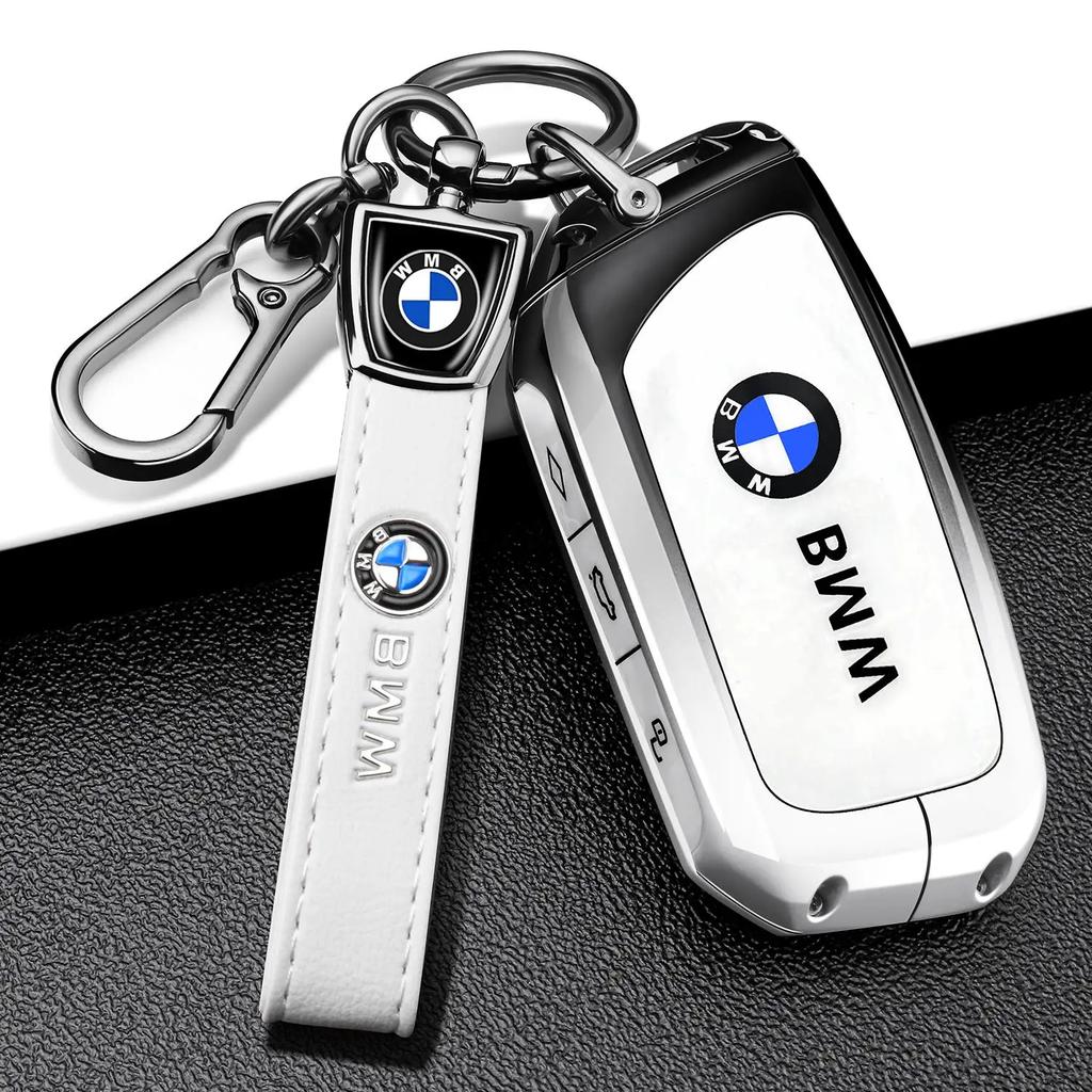 ORWI7 Car Key Case Cover Key Bag For BMW F20 G20 G30 X1 X3 X4 X5 G05 X6 Accessories Car-Styling Holder Shell Keychain Protection