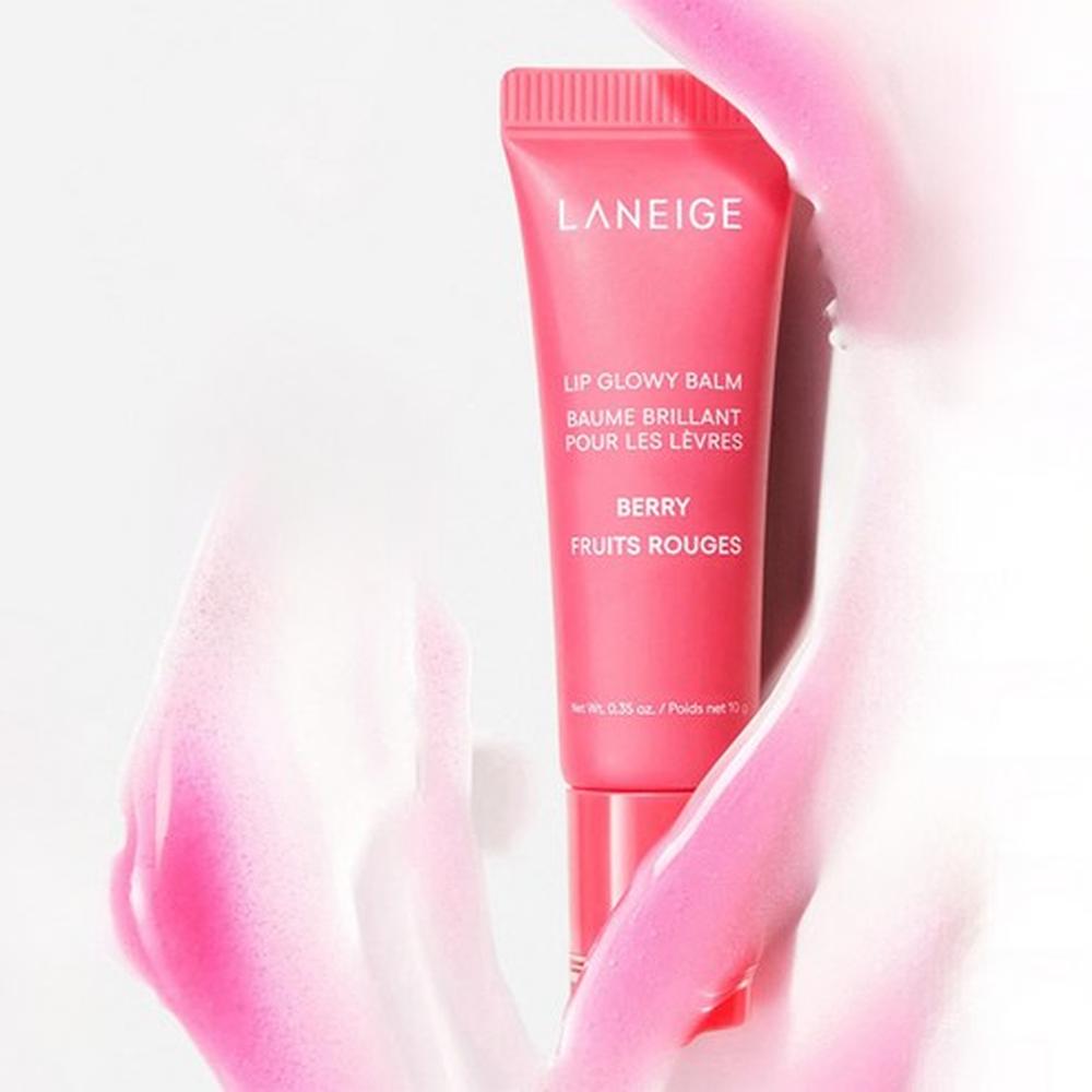LANEIGE Увлажняющий бальзам для губ Lip Glowy Balm 10г - Ягодный - Корейский
