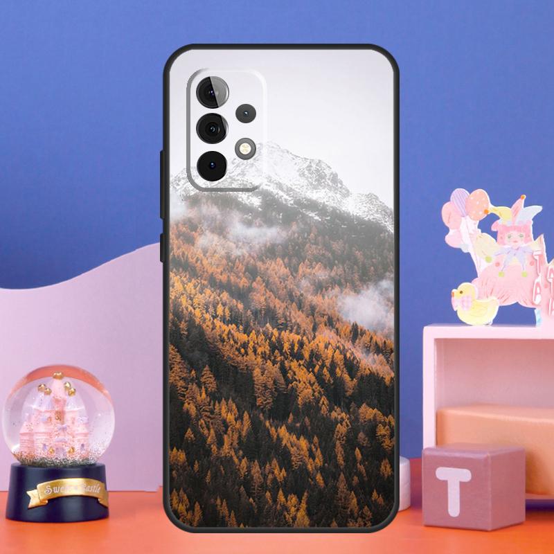 Чехол Лесной Горный Для Samsung Galaxy A17 A06 A16 A26 A36 A56 A55 A35 A15 A32 A52 A13 A33 A53 A14 A34 A54