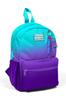 Рюкзак Minik Yuva Бирюзовый Фиолетовый Цвет Переход Два Отделения 23563