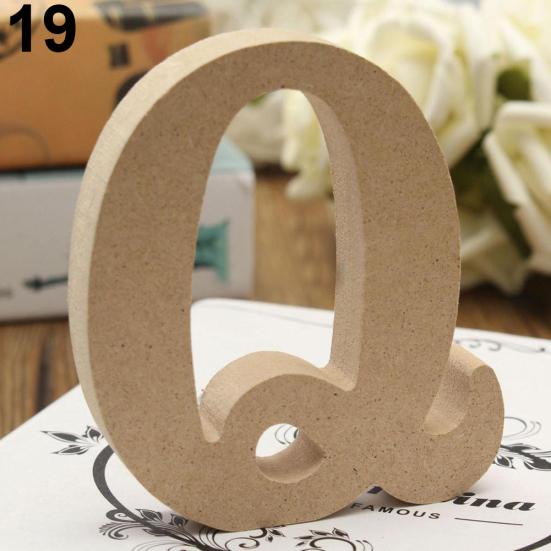 Freestanding A-Z Wood Wooden Letters Alphabet Hanging Wedding Home Party Decor