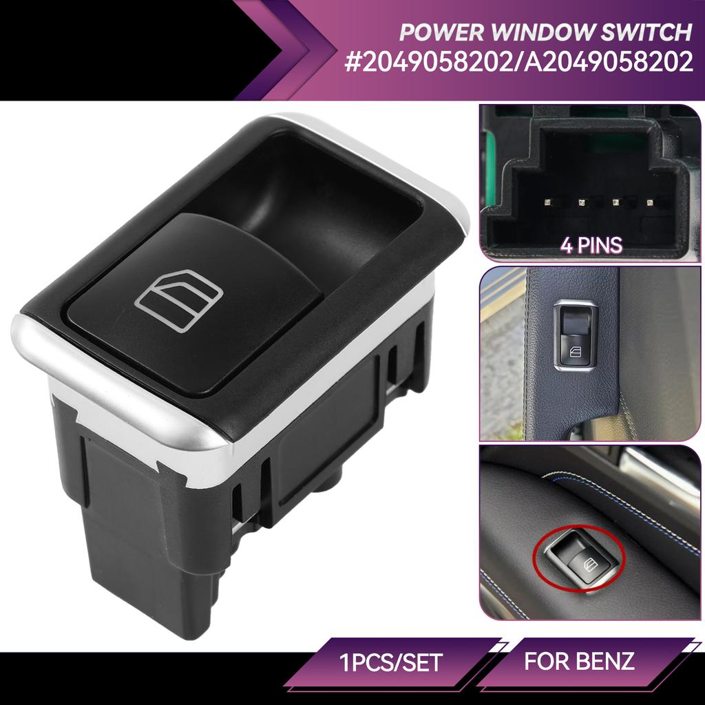 Переключатель подъема главного окна со стороны пассажира с электроприводом для Mercedes Benz W204 W212 CE GLK Class 2049058202 A2049058202