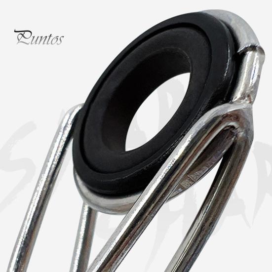 45Pcs/Box Fishing Rod Guide Ring Assorted Sizes Stainless Steel Ceramic Eyelet Replacement Freshwater Saltwater Fishing Pole Tip Repair Kit