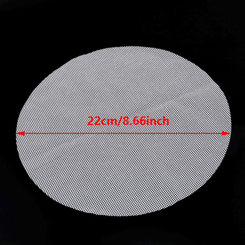 Non-Stick Round Steamer Mesh Pad Thickened Reusable Silicone Dehydrator Sheets Kitchen Baking Accessories Steamer Mat