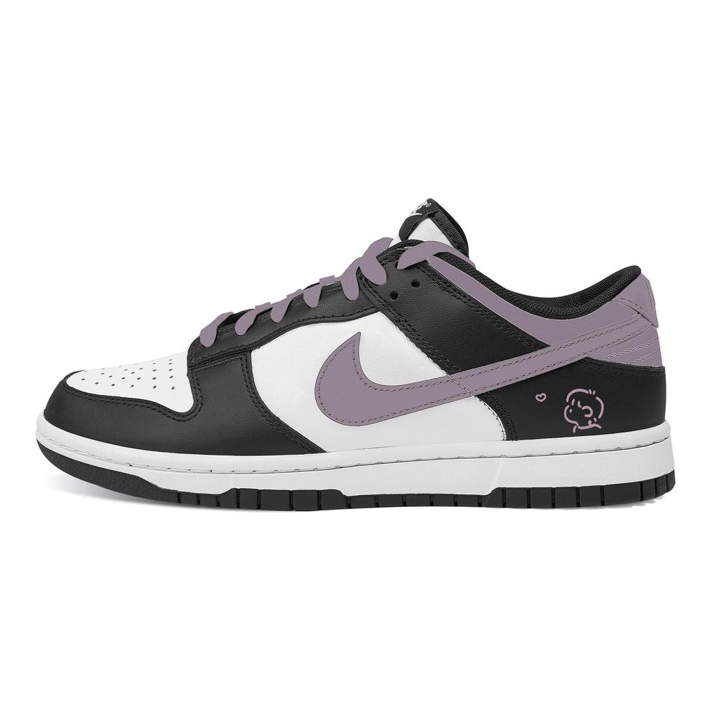 Nike Dunk Love Declaration Abrasion Resistant Low top Skateboard Shoes Unisex Black CW1590-100(Team529-)