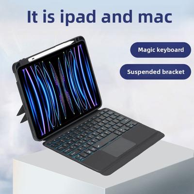 Чехол-клавиатура Bluetooth для iPad 10-го поколения 10,9 дюйма Беспроводная Pro 11 Magic Touch Air 4 5 Защитная обложка 2024