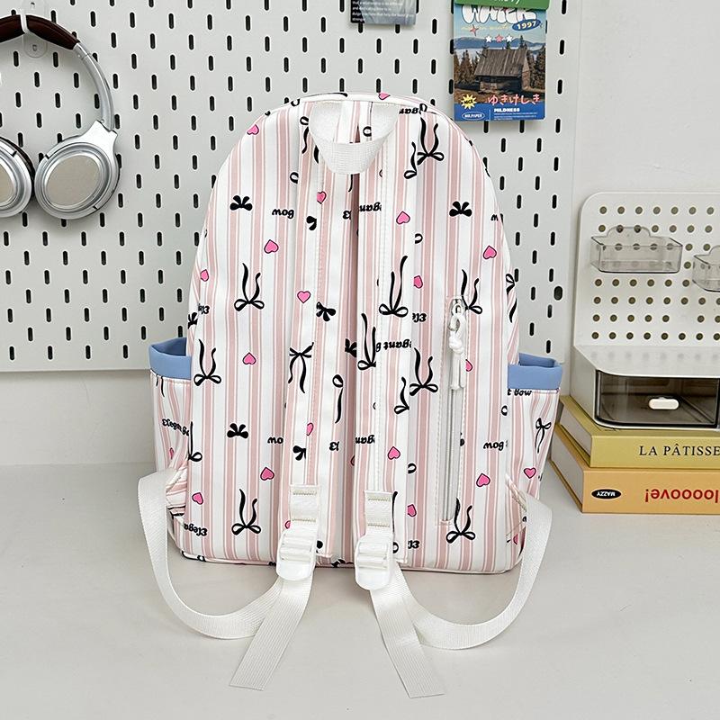 Рюкзак для девочек Высокая эстетическая ценность Милый мультяшный дизайн Свежий и стильный Большая вместимость Школьная сумка для учеников