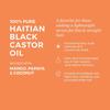 Krey L Essence Haitian Black Castor Oil Манго Папайя Кокос 2,0 унции