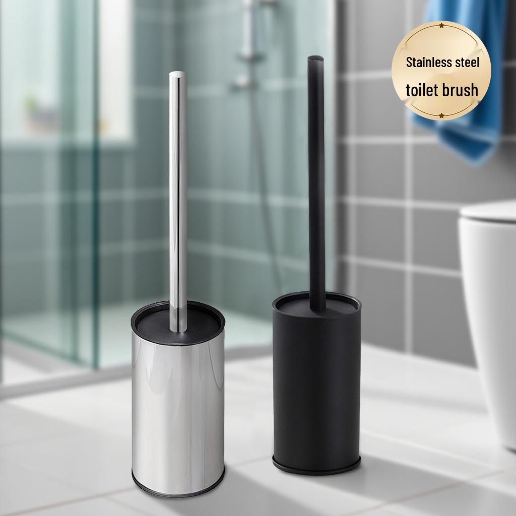 Напольный и настенный набор держателей для туалетной щетки из нержавеющей стали SUS304