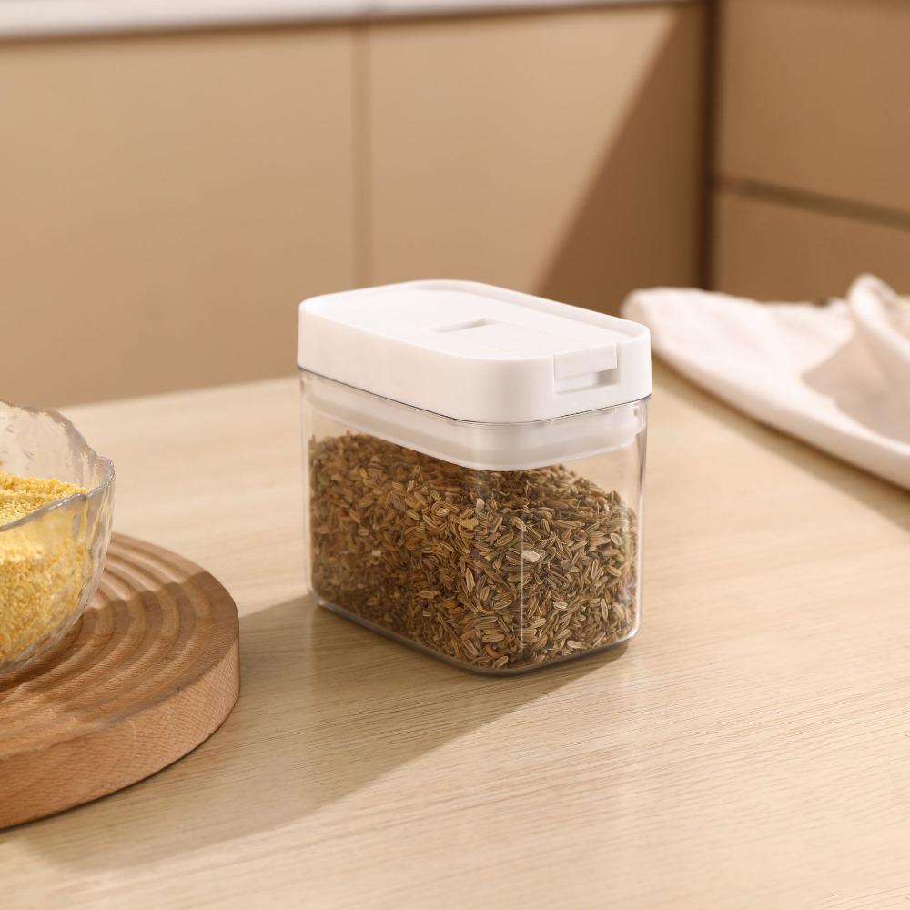 Пластиковая банка для зерна Прозрачная закуска Влагостойкая Новая органайзер для хранения Five Grain