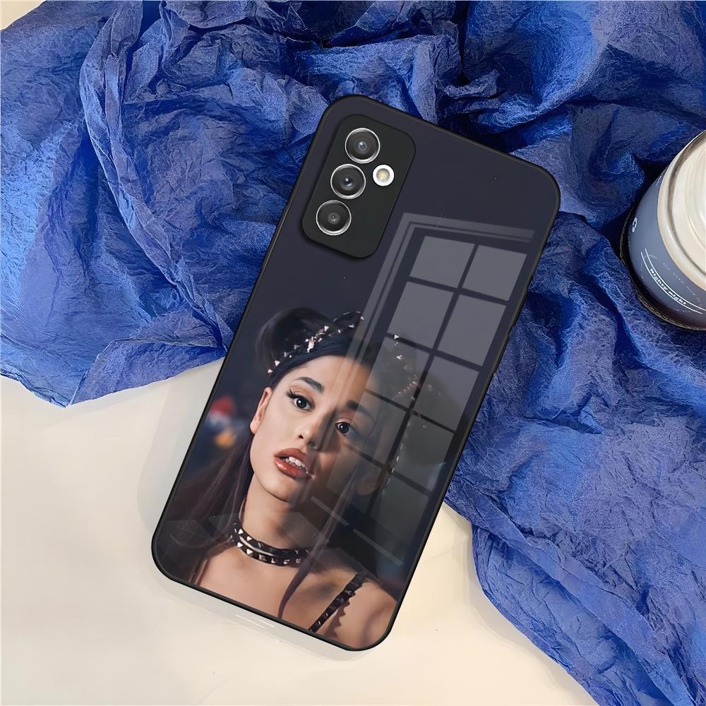 Чехол для телефона A-Ariana G-Grandes для Samsung Galaxy S25 S24 S30 S21 S23 S20 S22 Fe Note 20 Pro Ultra Plus стеклянная крышка