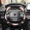 Для Peugeot 308 308 GT 2022 Автомобильный чехол на руль из микрофибры + углеродное волокно, автоаксессуары, быстрая доставка