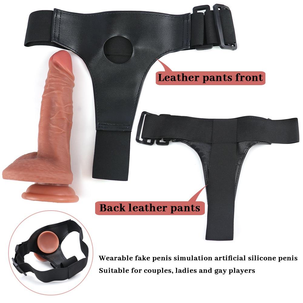Ощущение кожи, реалистичный фаллоимитатор, мягкий силиконовый огромный пенис с присоской, секс-игрушки для женщин, ремешок