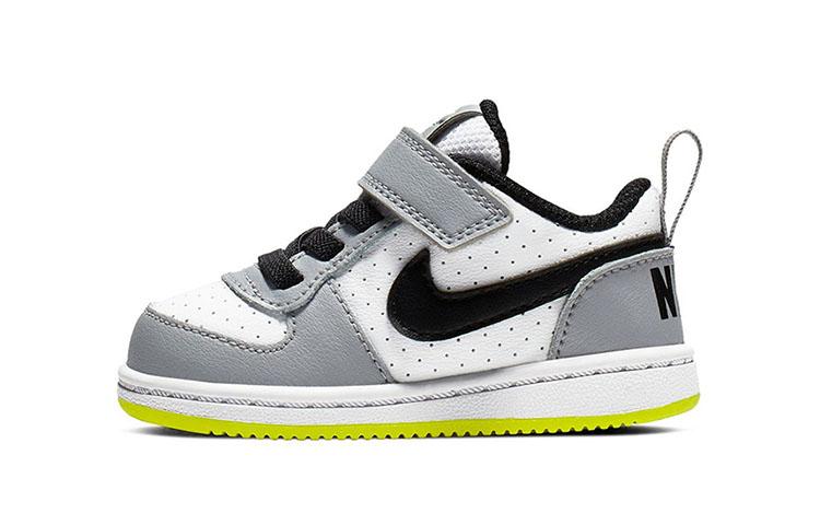 Nike Кроссовки Court Borough Low Серый Белый Черный TD 870029-104