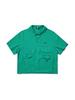 BBC EARTH [Jasper] Pocket Snap Short Sleeve Anorak_Green