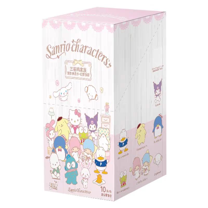 Sanrio Collection Cards Dreaming Journey Series My Melody Cinnamoroll Kuromi Famous Anime IP Cute Character Cards Kid Gift
