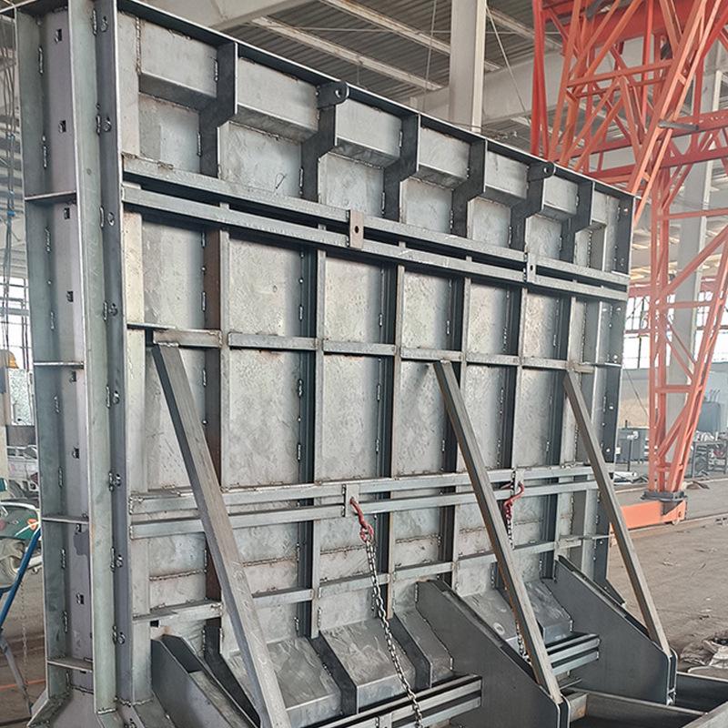 Prefabricated Cement Fence Assembly Mold: Integrated Concrete and Steel Form