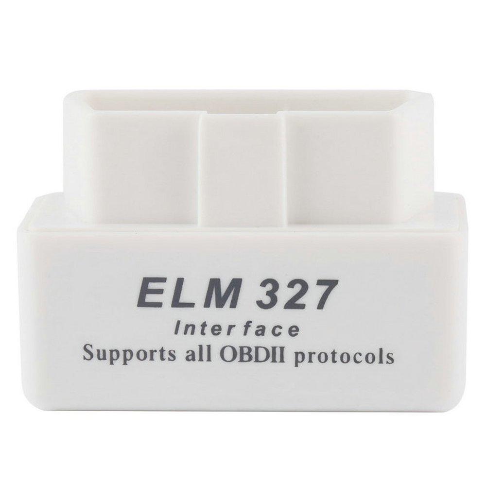 Zmart ELM327 Белый OBD2 Версия 2.1 Bluetooth Донгл Android Сканер Кодов Автомобильный Детектор Кодов Считыватель Кодов Автомобильный Сканер Диагностический Инструмент для Ремонта