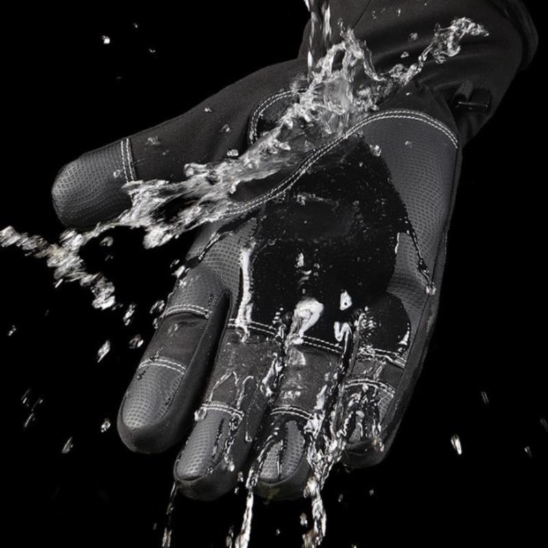 Перчатки для зимней рыбалки, водонепроницаемые ветрозащитные перчатки с двумя пальцами, велосипедные рыболовные перчатки