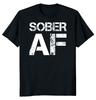 Sober AF Grunge Unisex T-shirt