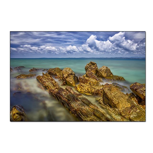 Восход солнца морской пейзаж пляж холст живопись современные постеры и принты Cuadros настенные художественные фотографии гостиная домашний декор без рамки без рамки