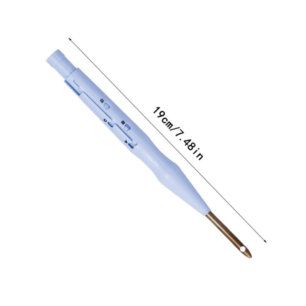 Рукоделие Для Вышивания Крестом Тычковые Инструменты Толстая Латунная Игла Игла для Вышивания Ковровый Крючок