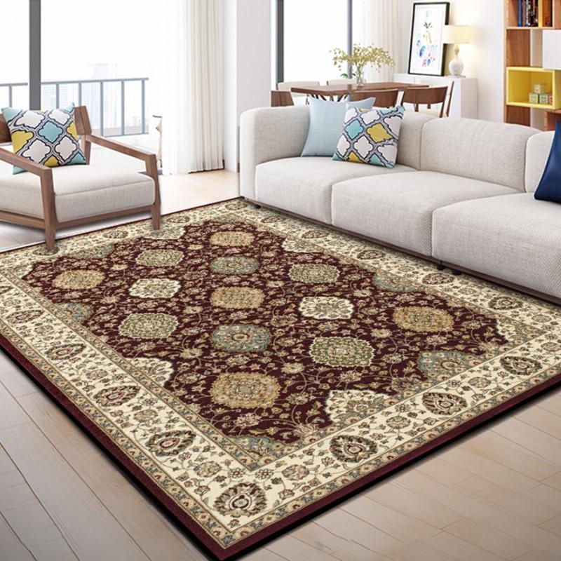 Persian Living Room Carpet Bedroom Bedside Sofa Coffee Table Study Retro European and American Carpet