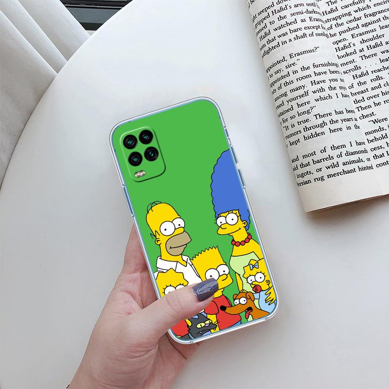 Прозрачный чехол для телефона S-Simpsons-Art для Motorola Moto G7 G8 G9 G84 G85 G73 G24 G15 Z2 Play Power Plus