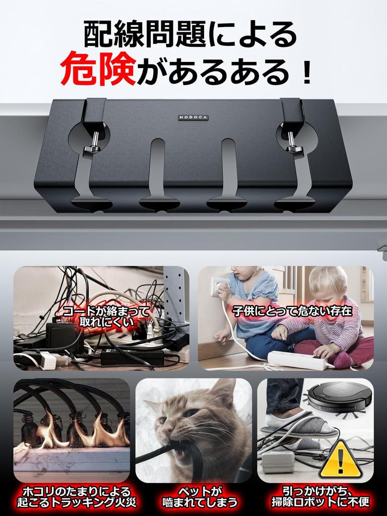 NODOCA Кабель Кабель Популярный Без сверления Длина Кабель Под розеткой Кабельный провод Кабель Кабельный шнур Магический Черный Лоток, Проводка, Организация, Хранение, Издание,