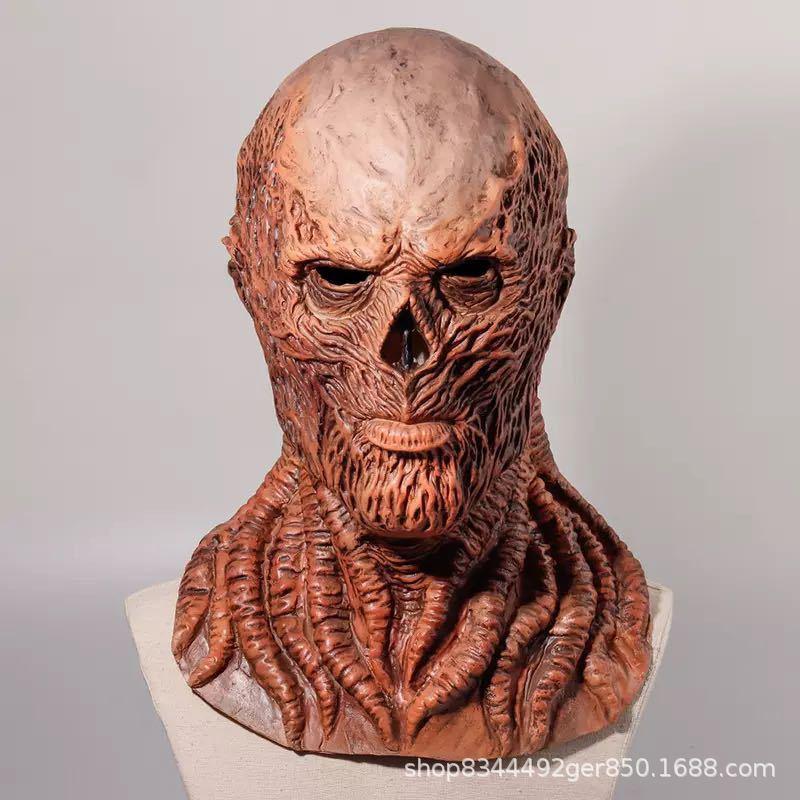 Horror Charlie Zombie Full Face Mask Halloween Costume Party Haunted House Scary Props