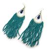 [N5019] - Turquoise Blue 'Navajos' Designer Earrings