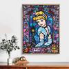 5D Diy Diamond Painting Princess and The Mouse Full Drill Rhinestones Mosaic Embroidery Handmade Products Home Decor Gift