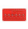 6-Channel Interlock Relay Switch Module, Self-Locking, High/Low Trigger, DC 12V