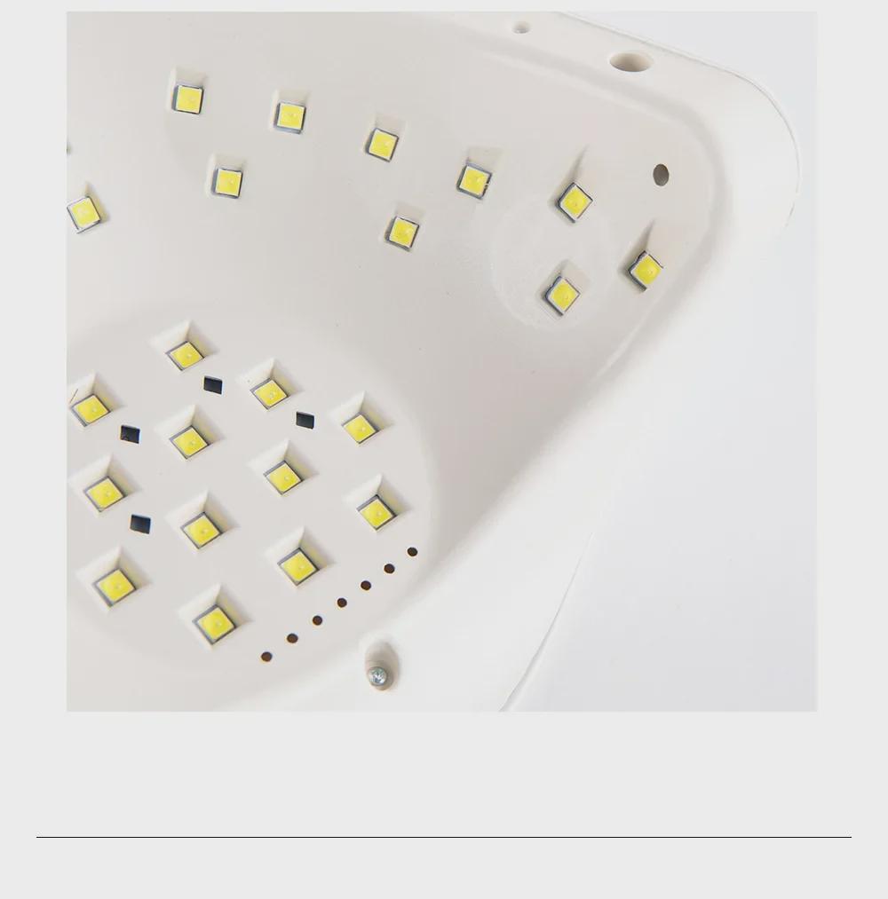 Лампа для ногтей SUNx5 Plus Sunshine: 4-скоростная светодиодная лампа для фототерапии и нанесения лака на ногти высокой мощности