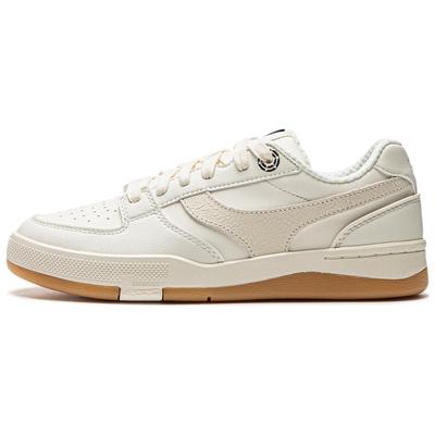 Li Ning синтетическая кожа Zhen Rong 92S удобные универсальные нескользящие износостойкие низкие кроссовки для скейтбординга женские кроссовки бежевые AEPU038-4