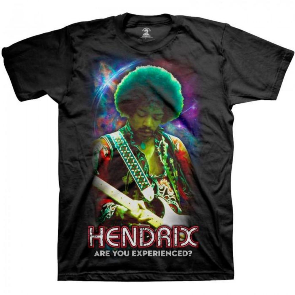 Унисекс Хлопковая Футболка для Взрослых Jimi Hendrix Are You Experienced
