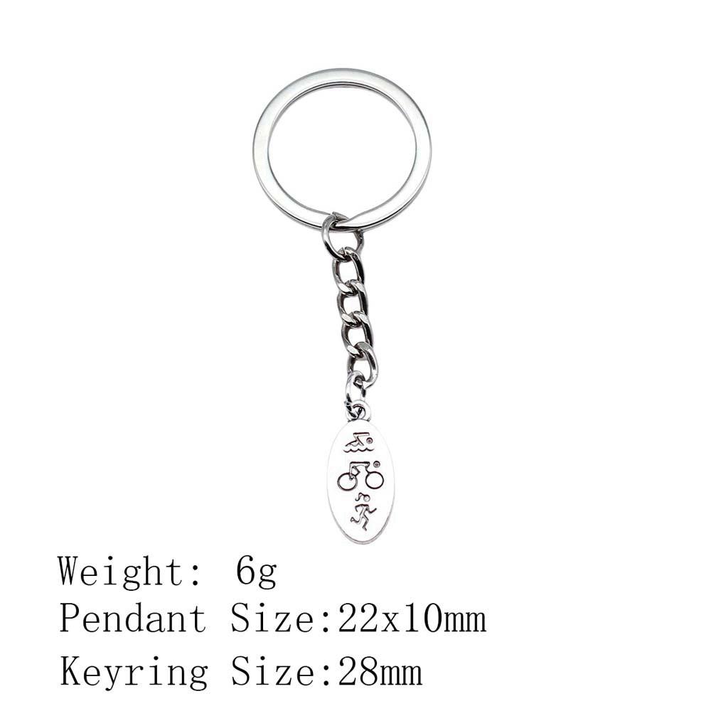 Новый год Женский брелок Йога Спортивный брелок Дешевые вещи Цепь Мужчина